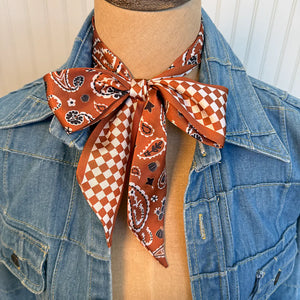 Luck Be A Paisley Twilly - Fringe Scarves