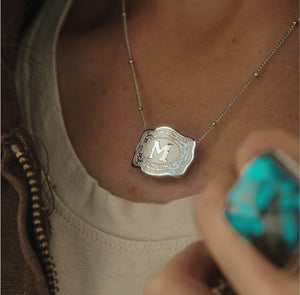 Mini Buckle Necklace - SpurWest
