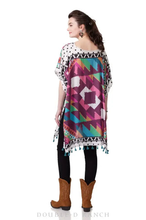 Women's Hay Babies Poncho - Double D Ranch