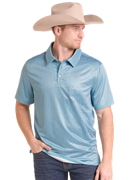 Men's SS Polo Button Shirt - Panhandle Slim