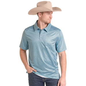 Men's SS Polo Button Shirt - Panhandle Slim