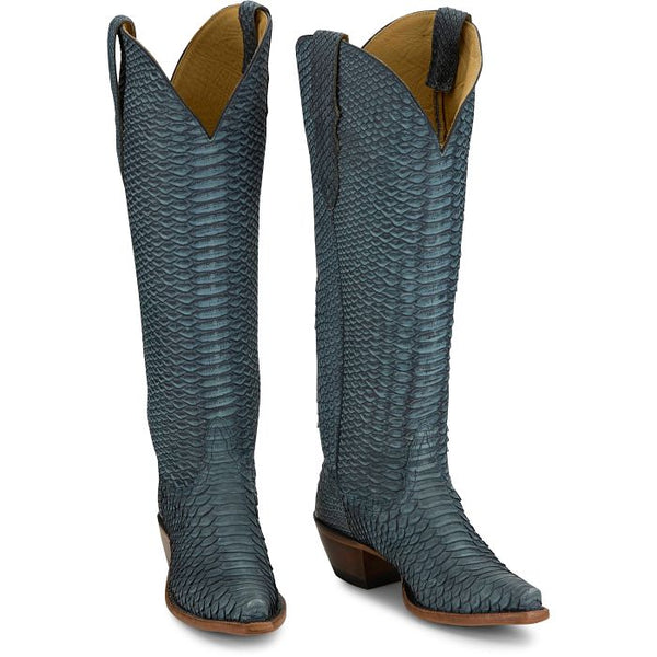 Women's Vibora 17" Python Boot - Tony Lama