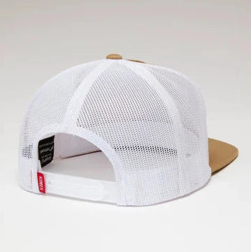 Tan White Kimes Ranch Logo Ballcap