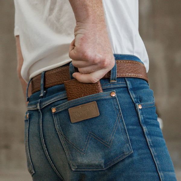 Bison Tri-Fold Wallet - Vintage Bison