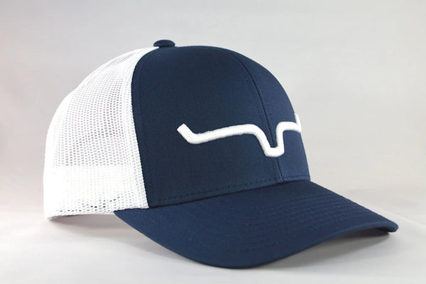 Weekly Trucker Navy Hat - Kimes Ranch