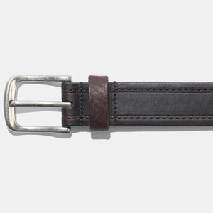Gettysburg Dark Chocolate Belt - Vintage Bison