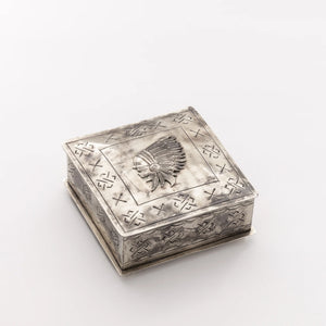 Stamped Chief Icon Box - J. Alexander