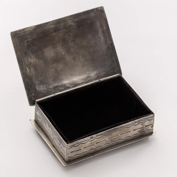 Stamped Longhorn Icon Box - J. Alexander