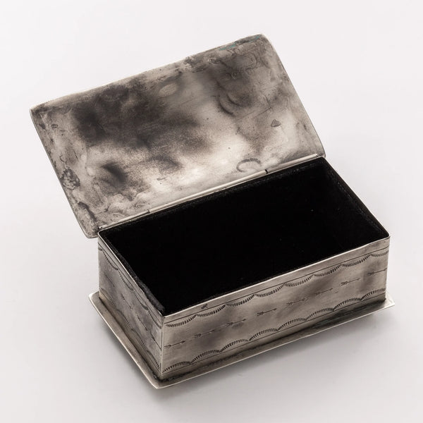 Arrow and Turquoise Stamped Box - J. Alexander
