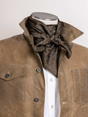 Jacquard Wild Rag Olive