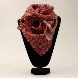 Western Floral Silk Wild Rag - M&F Western Products