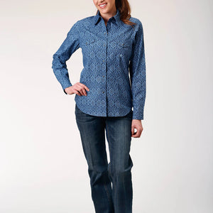 Womens Paisley Shirt by Roper