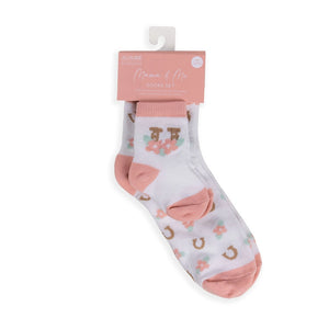 Mama & Me Socks Set Bloomin' Boot  - JuJuBe