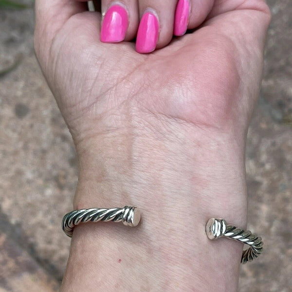 Navajo Pink Dream Mojave Bracelet- Nizhoni Traders LLC