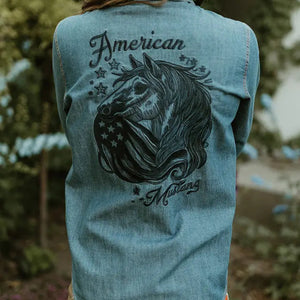 Women's American Mustang Button Up - Rodeo Quincy