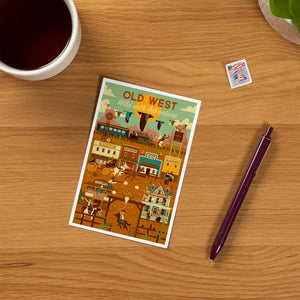 Old West Post Card