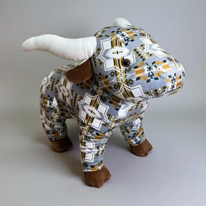 Large Longhorn Plush Toy - Farm Pals