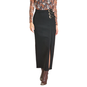 Women's Denim Maxi Skirt - Rock & Roll Denim