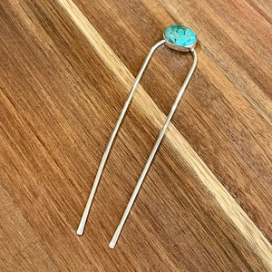 Turquoise Hair Pin- Nizhoni Traders LLC