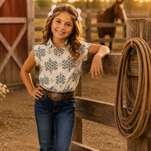 Girl's Desert Dreamer Top - Cotton & Rye