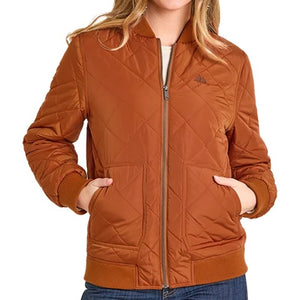 Quilted Bomber Jacket - Panhandle Slim