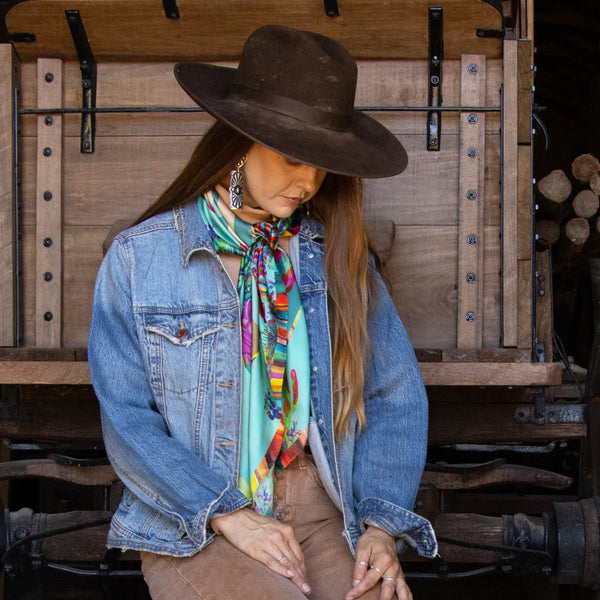 On The Road Again (Armadillo) - Fringe Scarves