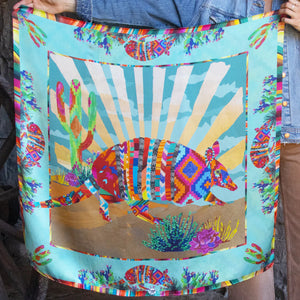 On The Road Again (Armadillo) - Fringe Scarves
