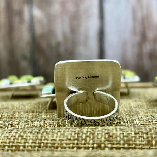 Palomino Turquoise Ring - Nizhoni Traders LLC