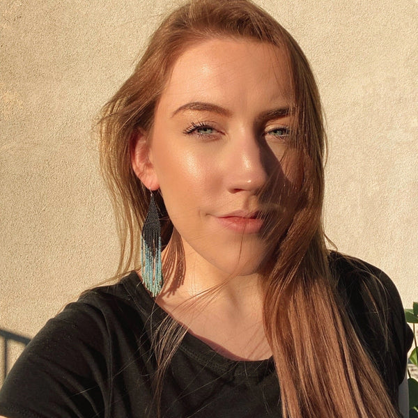 Dark Side Earring Set - Stone & Sky