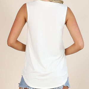 SHILOH AMERICANA HATS SLEEVELESS TOP - Avery