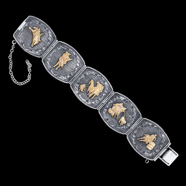 The Rodeo Square Concho Bracelet