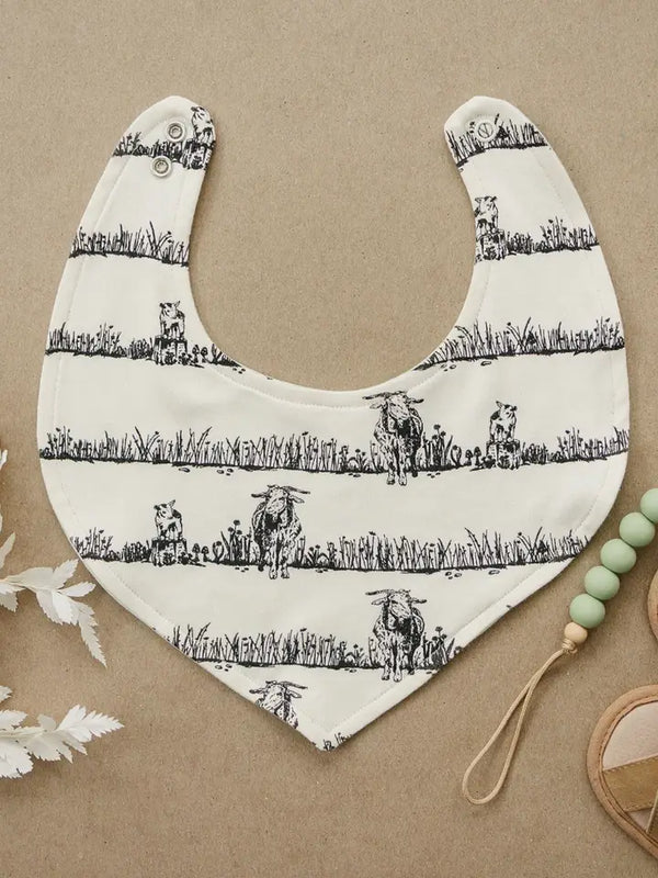 Organic Cotton Bib - Billie & Kid