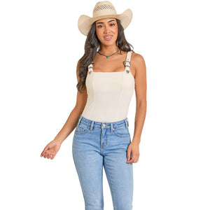 Women's Buckle Tank Top - Rock & Roll Denim