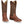 Breck Cognac Ostrich Brown - Justin Boots