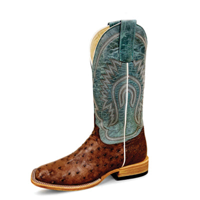 Women's Full Quill Ostrich Boots - Macie Bean