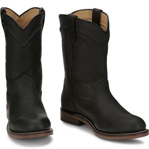 Men's Black Braswell Water Buffalo Boots - Justin Boots