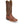 Breck Cognac Ostrich Brown - Justin Boots