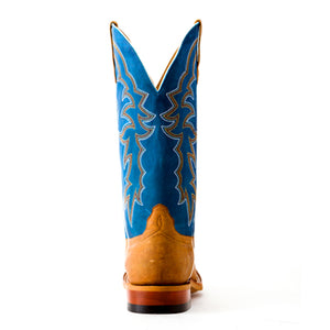Men's Blue Jeans Top Boots - Horse Power