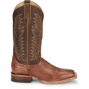 Men's Breck Cognac Ostrich Brown - Justin Boots