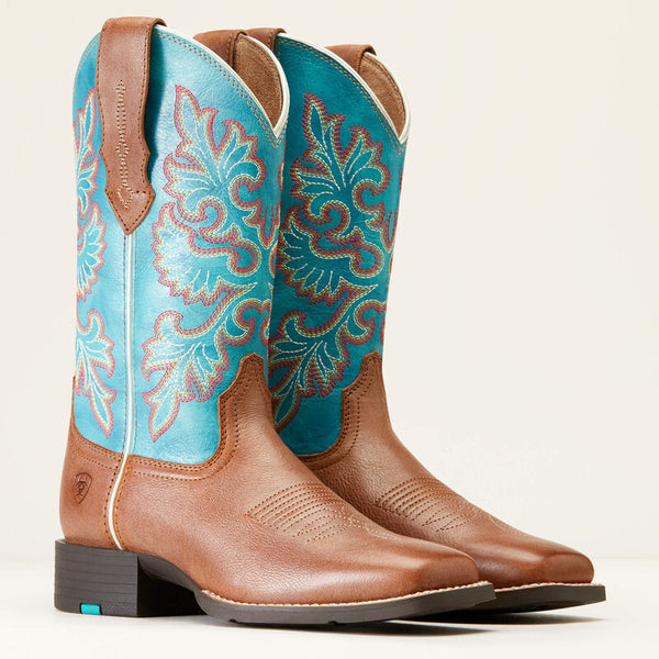 Women's Round Up  Stretch Fit Western Boot - Ariat