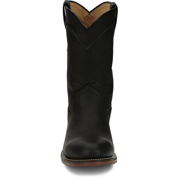 Black Braswell Water Buffalo Boots - Justin Boots