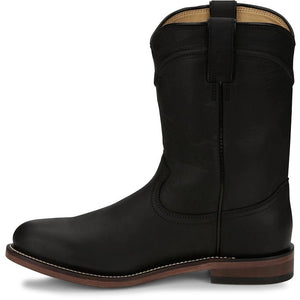 Men's Black Braswell Water Buffalo Boots - Justin Boots