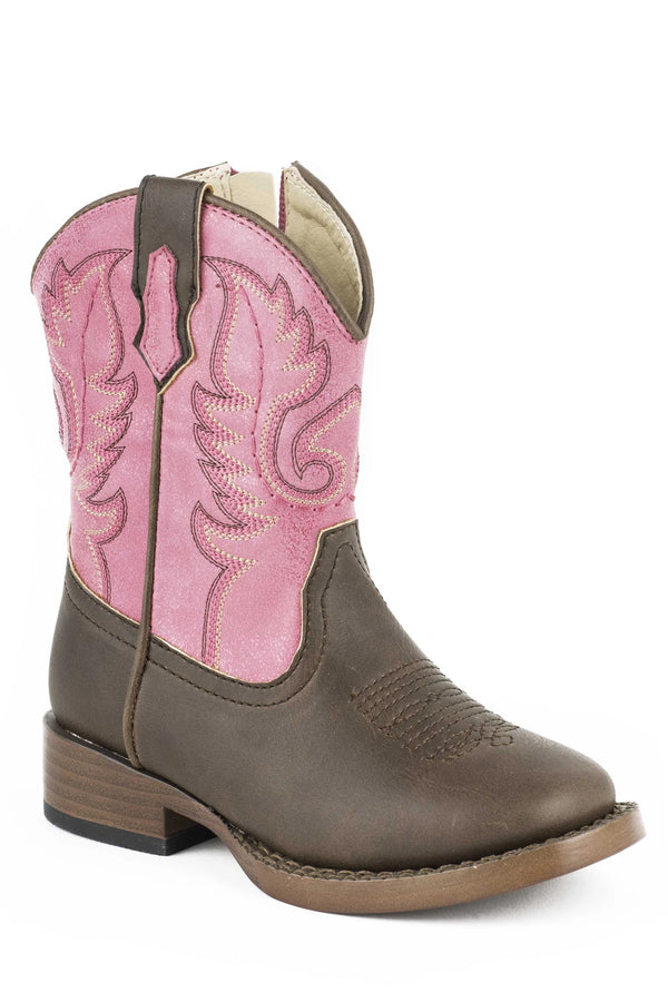 Girl's Pink Texsis Boot - Roper