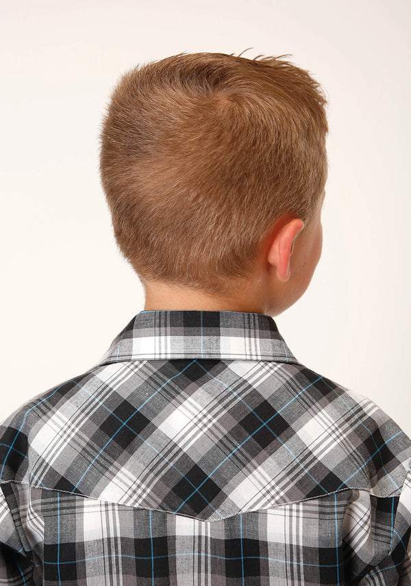 Boy's Plaid Shirt - Roper