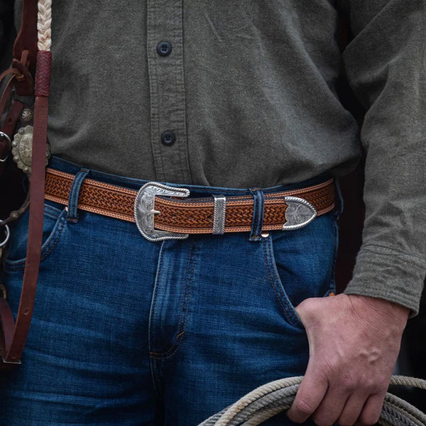 The Rope Edge Tombstone Buckle Set - Vogt