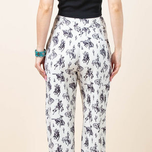 Women's Daria Bucking Horses Pants - Avery