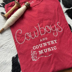 Cowboys and Country Music - The White Stitch