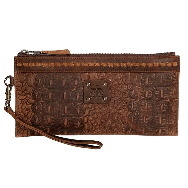 Catalina Croc Clutch Wallet - STS Ranchwear