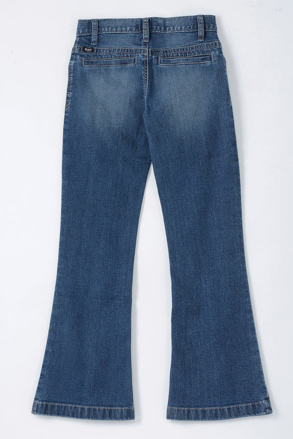 Women's Mid Rise Slim Fit Jeans Violet - Medium Stonewash - Cruel Girl
