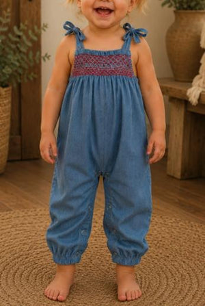 Sweetwater Smocked Romper - Cotton & Rye